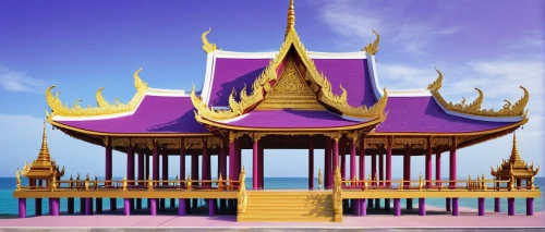mandap,thai temple,buddhist temple complex thailand,ramkhamhaeng,pridiyathorn,thai,pattaya,thailand,kampuchea,monywa,phra,irrawaddy,cambodia,ramathibodi,songkhram,thailands,songkla,luang,myanmar,grand palace,Photography,General,Realistic