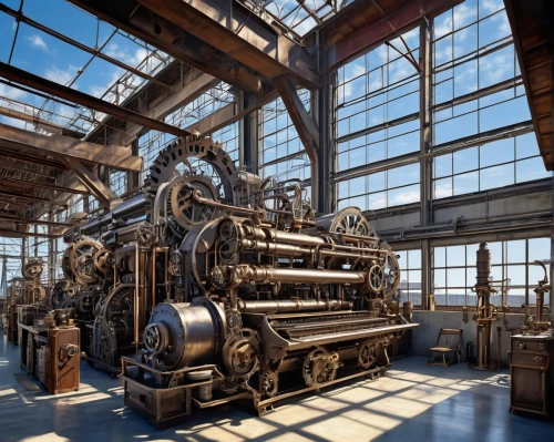steam engine,steampunk gears,steam power,engine room,museum of science and industry,machinery,combined heat and power plant,steampunk,power plant,manufactory,turbogenerators,train engine,wind engine,turbomachinery,industrialization,internal-combustion engine,brewery boiler,the boiler room,distillation,mtbf,Conceptual Art,Fantasy,Fantasy 25