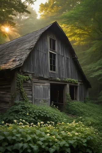 old barn,barnhouse,house in the forest,wooden house,log home,country cottage,field barn,home landscape,barn,lonely house,abandoned house,farm house,ancient house,witch house,farmhouse,log cabin,wooden hut,outbuilding,springhouse,woodshed,Photography,Black and white photography,Black and White Photography 07