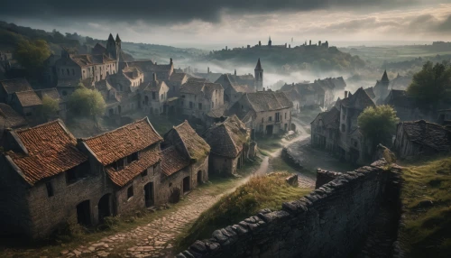 rattay,medieval town,transylvania,eltz,medieval,riftwar,knight village,dracula castle,medieval street,beleriand,fantasy landscape,townsmen,banneret,middle ages,medieval castle,forteresse,witcher,townscapes,theed,nargothrond,Photography,General,Fantasy