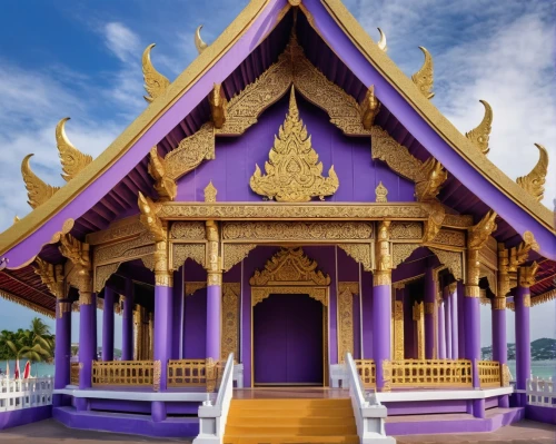 thai temple,buddhist temple complex thailand,cambodia,vientiane,kampuchea,thai,grand palace,buddhist temple,thanawala,monkhood,majorelle,phnom,wat huay pla kung,ramkhamhaeng,rattanakiri,songkhram,asian architecture,khmer,thailand,tempel,Photography,General,Realistic