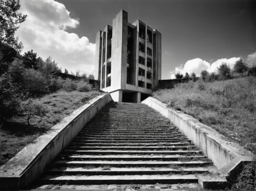 sanatorium,brutalism,docomomo,prora,bauhaus,brutalist,interbellum,sanatoriums,escalera,escaleras,sanitorium,scampia,escalona,corbu,hejduk,tschumi,evagora,malaparte,escala,corbusier,Photography,Black and white photography,Black and White Photography 08