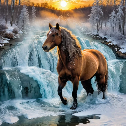 equine,iceland horse,beautiful horses,arabian horse,colorful horse,belgian horse,epona,wild horse,finnhorse,painted horse,fantasy picture,dream horse,the horse at the fountain,flowing water,equines,icelandic horse,brown horse,mountain stream,horseland,cheval,Unique,Paper Cuts,Paper Cuts 06