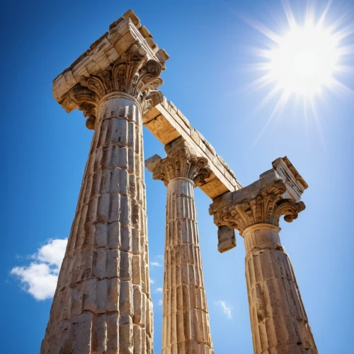 ephesus,greek temple,temple of poseidon,dougga,temple of hercules,erechtheus,baalbek,caesonia,celsus,laodicea,celsus library,volubilis,hierapolis,doric columns,priene,delphi,temple of diana,bergama,garni,baalbeck,Art,Classical Oil Painting,Classical Oil Painting 31