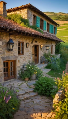 tuscan,stone houses,alpine village,house in mountains,mountain village,house in the mountains,home landscape,casabella,rural,traditional house,idyllic,terraces,bahay,toscana,beautiful home,tuscany,carmel,ecovillages,ecoterra,agritubel,Art,Artistic Painting,Artistic Painting 35