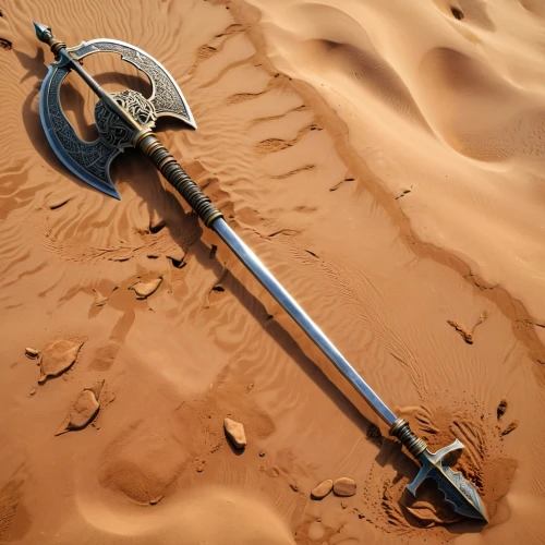 battle axe,stormbreaker,broadsword,libyan desert,keyblade,erbore,merzouga,medieval weapon,scythe,longsword,halberd,barsoom,spearhead,halberds,battleaxe,khuur,benmerzouga,soulsword,khukri,sahara desert