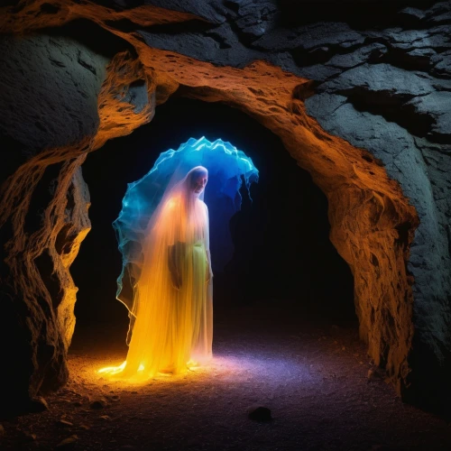 grotto,portal,cave church,3d render,light painting,lightpainting,ice cave,cavern,drawing with light,risen,mikvah,cave,wishing well,grotta,3d background,hologram,blue cave,grotte,the blue caves,transfiguration,Photography,Documentary Photography,Documentary Photography 37