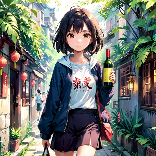 anime japanese clothing,maekawa,akane,hikari,nenita,nanako,tsukiko,yamashiro,suzumiya,fubuki,megumi,shumeiko,japanese floral background,kururi,ghibli,japanese sakura background,koharu,aya,hiratsuka,minori,Anime,Anime,Realistic