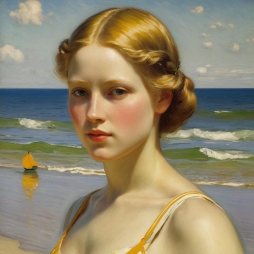 mesdag,perugini,emile vernon,swynnerton,timoshenko,guccione,dossi,tretchikoff,young woman,horst,leighton,portrait of a girl,godward,girl with bread-and-butter,etty,girl on the dune,khnopff,young girl,hildebrandt,colsaerts,Art,Classical Oil Painting,Classical Oil Painting 20