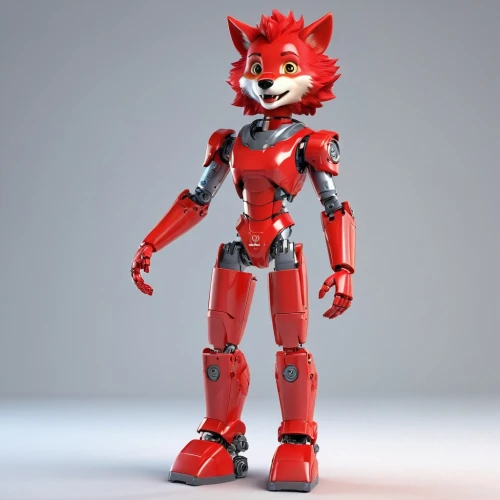 the red fox,redfox,3d model,redcat,3d figure,red cat,3d rendered,revoltech,model kit,vulpes,kekko,mmx,cliffjumper,foxman,nirvash,fuzeon,mebius,maometto,evangelion eva 00 unit,game figure,Unique,3D,3D Character