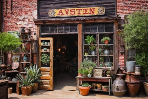 apothecary,storefront,antiquing,potteries,store front,castle iron market,artisan,pottery,flower shop,astier,ravenstone,shopfront,general store,garden shed,watercolor shops,artisanship,potted plants,assheton,scullery,eveleigh,Photography,Black and white photography,Black and White Photography 12
