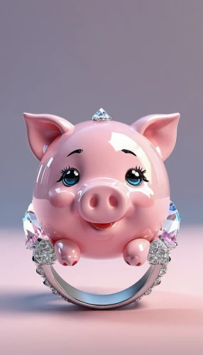 piggybank,piggy bank,kawaii pig,pig,piggie,cartoon pig,mini pig,suckling pig,piggy,porc,jigglypuff,3d render,piggish,3d model,oink,piggot,swine,porcelaine,3d rendered,pork in a pot,Unique,3D,3D Character