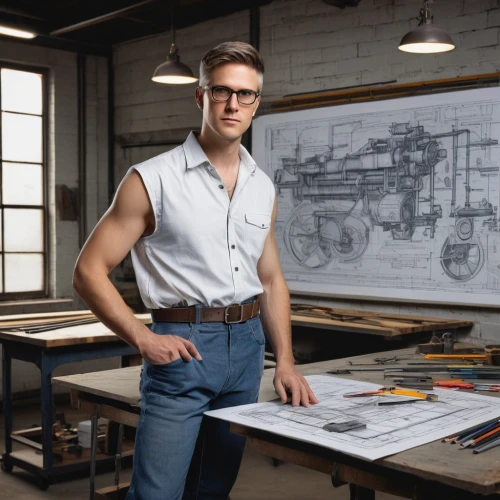 frame drawing,male poses for drawing,boatbuilder,steinhaeuser,craftsman,draughtsman,gesamtkunstwerk,werner works,werkmeister,tillmann,workbenches,weidemann,engineman,builder,industrial design,jlg,a carpenter,liebherr,gunsmith,blueprints,Illustration,Black and White,Black and White 17