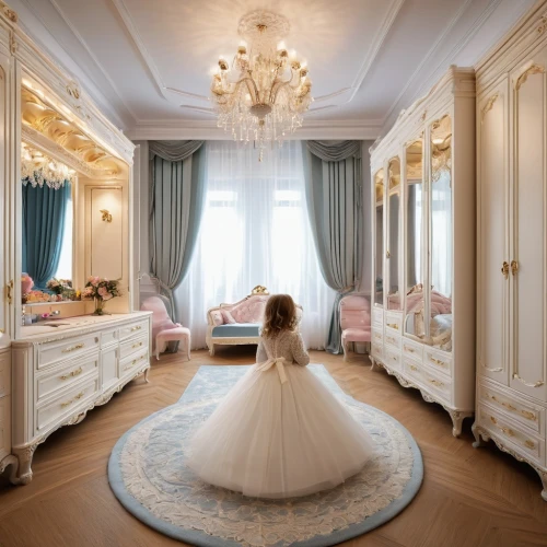 bridal suite,the little girl's room,beauty room,ornate room,dressing table,little girl in pink dress,wedding hall,wedding dresses,dressingroom,doll house,fairytale,dressing room,great room,wedding dress train,cendrillon,wedding gown,playroom,wedding photography,fairy tale,bridal gown,Photography,General,Natural