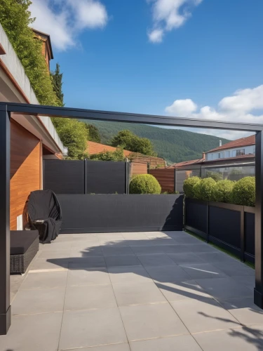 landscape design sydney,landscape designers sydney,garden design sydney,corten steel,roof landscape,roof terrace,epdm,landscaped,3d rendering,tobermore,paving slabs,dug-out pool,artificial grass,turf roof,balustraded,backyards,modern house,terraced,roof tile,carports,Photography,General,Realistic