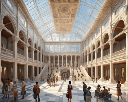 louvre museum,louvre,musée d'orsay,carreau,renderings,glyptotek,galerias,galerius,atriums,kunsthistorisches museum,ctesiphon,rijksmuseum,europe palace,british museum,galleria,galleries,gct,galleriinae,pinakothek,palais de chaillot,Illustration,Realistic Fantasy,Realistic Fantasy 21