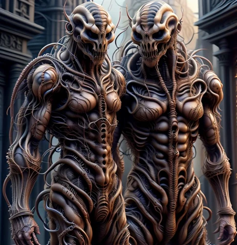 chitauri,avp,nekron,skinwalkers,wraiths,guyver,xenos,nyarlathotep,sentinels,alien warrior,bronze figures,kerrii,vorlon,giger,lacedaemonians,cenobite,aamoth,cylons,kerrigan,xeno