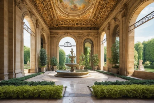 orangerie,versailles,villa d'este,villa cortine palace,chatsworth,sanssouci,versaille,villa borghese,enfilade,philbrook,marble palace,orangery,borghese,ritzau,cliveden,mirogoj,jardiniere,certosa di pavia,parterre,brodsworth,Art,Classical Oil Painting,Classical Oil Painting 36