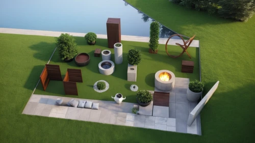 playset,3d render,3d rendering,modern house,3d rendered,firepit,fire pit,renders,mini golf course,furnaces,barbecue area,3d mockup,microworlds,render,sky apartment,voxels,industrial landscape,cubic house,modern architecture,model house,Photography,General,Realistic