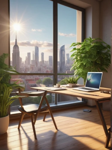 modern office,blur office background,working space,3d rendering,windows wallpaper,wooden desk,office desk,window sill,workspaces,apple desk,windowsill,daylighting,desk,modern decor,sky apartment,desks,writing desk,work from home,morning light,modern room,Art,Artistic Painting,Artistic Painting 29