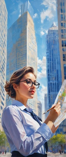 blur office background,woman holding a smartphone,girl studying,stock exchange broker,world digital painting,sci fiction illustration,blonde woman reading a newspaper,stock broker,meticulous painting,publish e-book online,women in technology,bussiness woman,secretarial,painting technique,bookkeeper,abstract corporate,illustrator,booksurge,photo painting,businesswoman,Conceptual Art,Oil color,Oil Color 10