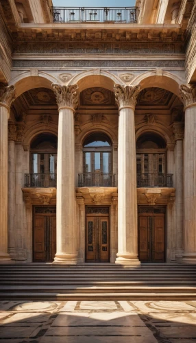 glyptothek,colonnade,colonnades,peristyle,nypl,porticos,columns,doric columns,treasury,portico,kunstakademie,porticoes,boston public library,mirogoj,pillars,llotja,neoclassical,colonnaded,marble palace,gct,Art,Classical Oil Painting,Classical Oil Painting 11