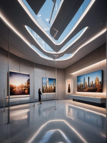 futuristic art museum,art gallery,gallery,skylights,sky apartment,modern room,gallerie,modern decor,glass wall,sky space concept,penthouses,art museum,ceiling lighting,galleries,artworld,sfmoma,soumaya museum,contemporary,contemporary decor,futuristic architecture,Photography,General,Cinematic