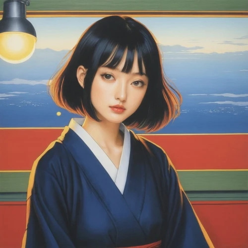 uemura,geiko,kuniyoshi,japanese woman,mizuhara,togawa,japanese art,sakimoto,gakki,setsuko,maiko,ozu,azumi,eiko,geisha,nodari,yasumasa,jurata,takemi,sango,Illustration,Japanese style,Japanese Style 18