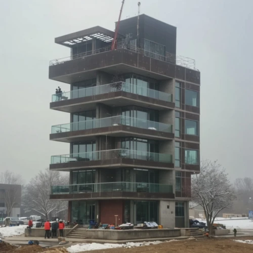 building construction,residential tower,cantilevered,condos,new building,may 2017,progestogen,facade insulation,construction pole,contruction,appartment building,condominia,towergroup,under construction,condominiums,penthouses,hoboken condos for sale,snohetta,kimmelman,building work,Photography,General,Natural