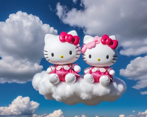 cloudmont,hello kitty,sanrio,snowcats,cumulus clouds,cumulus nimbus,cumulus,cloudbase,partly cloudy,cloud towers,doll cat,cloud play,butterfly dolls,cloudlike,about clouds,pussycats,clousing,white clouds,cumulus cloud,little clouds,Photography,General,Realistic