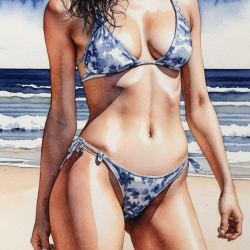 freema,sharmell,beach background,sinitta,thandie,watercolor pin up,dirie,mugdha,beachwear,toccara,beach towel,beach scenery,latell,african american woman,beachgoer,tracee,simmone,pop art effect,ikpe,taraji,Illustration,Black and White,Black and White 16