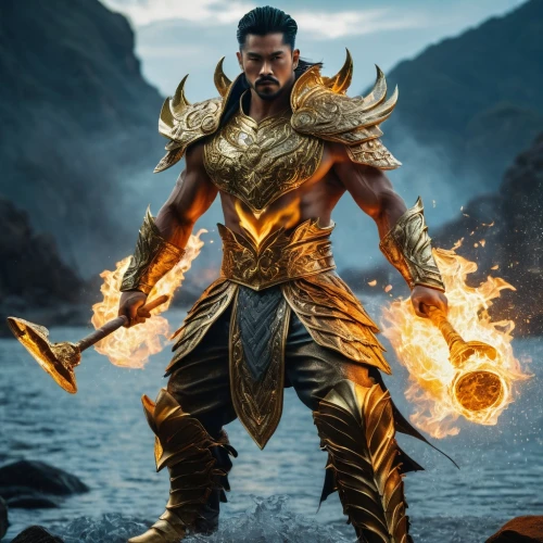 heimdall,aquaman,ilaje,zauriel,magasiva,atlantean,khalef,firelord,otunga,tandava,raziel,elkan,firedrake,javale,atharva,gael,goldenson,kablan,mahabali,auriongold,Photography,General,Fantasy