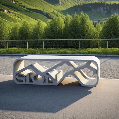 steel sculpture,heatherwick,stone bench,wooden bench,outdoor furniture,svizzera,wood bench,garden bench,daybed,armco,stelvio yoke,coffee table,bench,steelcase,lovemark,sideboard,bus shelters,corian,coffeetable,liechtenstein,Photography,General,Realistic