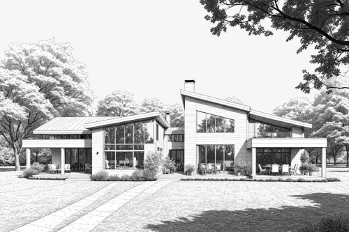 sketchup,3d rendering,revit,mid century house,renderings,midcentury,house drawing,model house,cohousing,clubhouse,forecourts,eichler,country hotel,passivhaus,winery,residential house,bendemeer estates,render,lohaus,school design,Design Sketch,Design Sketch,Detailed Outline