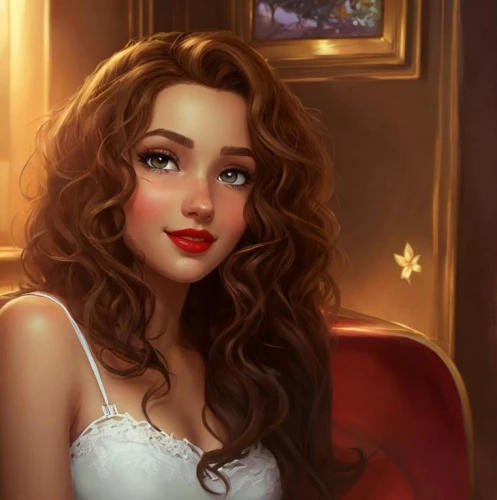 romantic portrait,fantasy portrait,belle,behenna,romantic look,christmas pin up girl,digital painting,hermione,girl portrait,eleonore,gothel,etain,donsky,eleanore,leighton,portrait background,mademoiselle,lyuba,world digital painting,aniane,Common,Common,Cartoon