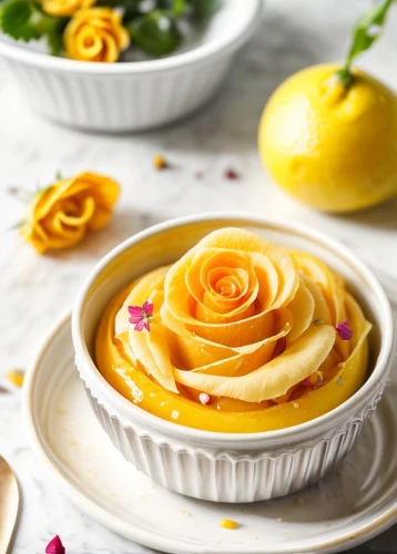 creme caramel,yellow rose background,yellow leaf pie,crepe jasmine,citrus cake,lemon pie,cream cheese tarts,quark tart,mystic light food photography,gold yellow rose,cream rose,flan,ramekin,white chocolate mousse,tartlet,potato rose,creme brulee,yellow orange rose,gold medal rose,food photography