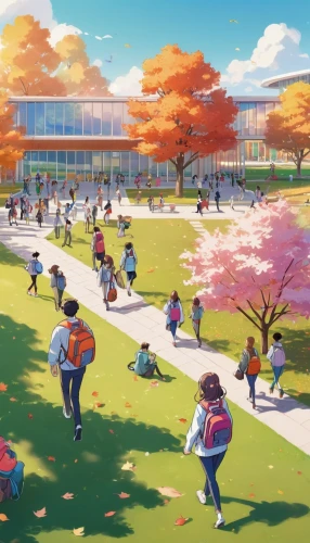 sakura background,japanese sakura background,sakura trees,ubc,hanami,school design,autumn park,campuswide,the cherry blossoms,gakuen,rit,kansai university,sakura blossoms,chidori is the cherry blossoms,sakura branch,seigaku,autumn cherry blossoms,renderings,takato cherry blossoms,schoolyard,Illustration,Japanese style,Japanese Style 02