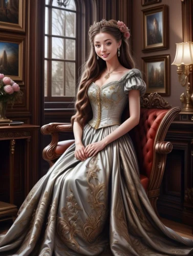 noblewoman,margairaz,belle,margaery,duchesse,fantasy portrait,principessa,fantasy picture,romantic portrait,victorian lady,girl in a historic way,noblewomen,cinderella,fantasy art,world digital painting,queen anne,archduchess,fairy tale character,gothic portrait,art painting