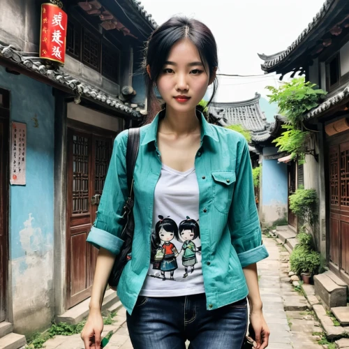 xiaofei,yangchen,hutong,lijiang,shaoxuan,yangxin,xiaojie,bukchon,kisaeng,qian,yangzi,xiaohong,yifei,yingjie,oriental girl,xiaoling,korean folk village,yingying,yangmei,taechon,Illustration,Realistic Fantasy,Realistic Fantasy 23