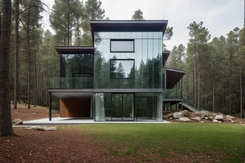 cubic house,house in the forest,forest house,mirror house,cube house,modern house,frame house,modern architecture,timber house,dunes house,glass facade,prefab,cantilevered,inverted cottage,house in the mountains,vivienda,house in mountains,wooden house,prefabricated,dreamhouse,Photography,General,Realistic