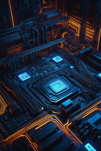 circuit board,circuitry,cyberscene,cpu,cinema 4d,motherboard,cyberview,computer art,cybercity,3d render,fractal environment,tron,computerized,cyberport,cybertown,computer chips,reprocessors,electronics,microcomputer,circuitously,Illustration,Realistic Fantasy,Realistic Fantasy 22