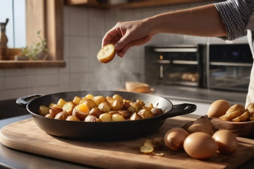 cassoulet,vegetable pan,copper cookware,cookwise,roasted potatoes,cookware,roasted garlic,creuset,pasta maker,caramelized peanuts,cooking spoon,fried potatoes,cheese fondue,rosemary potatoes,orecchiette,gnocchi,ukrainian dill potatoes,food styling,chickpeas,fagioli,Photography,General,Realistic