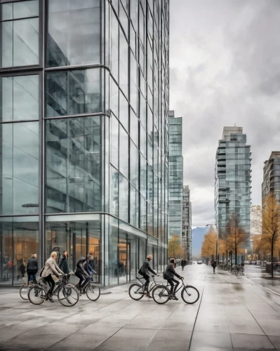 bike city,sfu,parked bikes,bicycles,bikeshare,burrard,city bike,toronto city hall,office buildings,glass facades,ubc,glass facade,yaletown,bikeways,bicyclists,eschborn,hafencity,liveability,bridgeheads,vancouver,Illustration,Black and White,Black and White 32