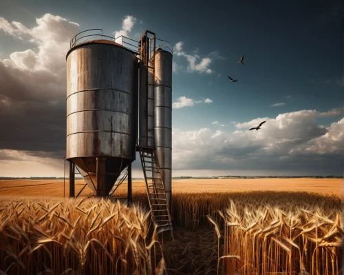 silo,grain elevator,grain harvest,silos,grain storage,grain plant,grain field,grain field panorama,wheat grain,unharvested,agribusinesses,wheat crops,agriprocessors,durum wheat,triticum,agribusiness,agrobusiness,grain,rotary elevator,agribusinessman,Photography,Artistic Photography,Artistic Photography 05