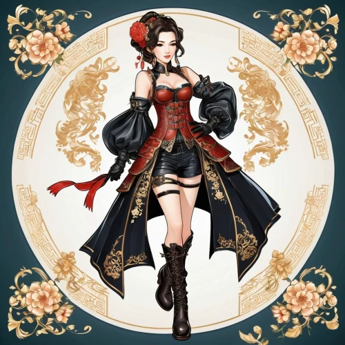 oiran,diaochan,nobunaga,takarazuka,cheongsam,noblewoman,dressup,daiyu,honmaru,huanghua,yuexiu,ayakashi,xuanwu,dakuten,kajiura,oichi,jianghua,xuanwei,naginata,xuanxu