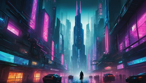 cyberpunk,cybercity,cityscape,cybertown,bladerunner,metropolis,futuristic landscape,fantasy city,dystopian,futuristic,cyberia,colorful city,cyberworld,polara,cyberscene,coruscant,urban,synth,cyberport,microdistrict,Conceptual Art,Sci-Fi,Sci-Fi 06