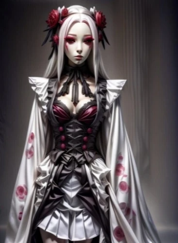 edea,female doll,the japanese doll,queen of hearts,porcelain rose,white rose snow queen,drakengard,artist doll,japanese doll,designer dolls,fashion doll,cloth doll,kazumi,diaochan,nier,doll figure,haseo,suit of the snow maiden,porcelain dolls,bjd