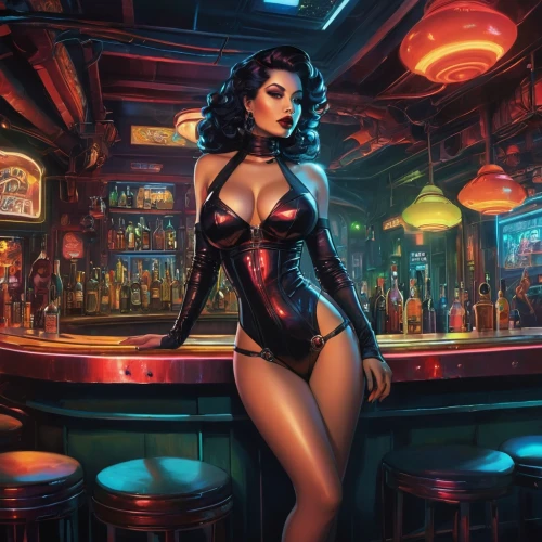 barmaid,bartender,barmaids,burlesques,bartending,radebaugh,pin ups,fujiko,zatanna,retro pin up girl,pin-up girl,maraschino,pin up girl,barkeep,liquor bar,dita,retro woman,barkeeper,vanderhorst,cigarette girl,Conceptual Art,Sci-Fi,Sci-Fi 05