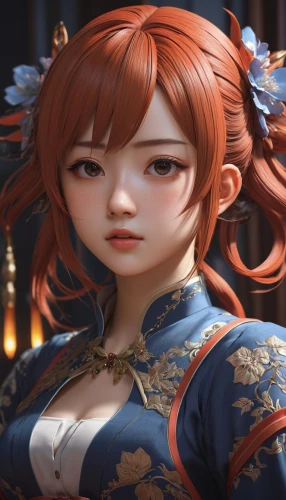 kasumi,eiko,komachi,yuanpei,koei,chiyo,kolken,fujia,kunimitsu,qingqi,kouka,tokiko,sakurai,xuanwei,qingwei,longmei,nishiki,sakazaki,bdo,xiaomei,Illustration,Japanese style,Japanese Style 15