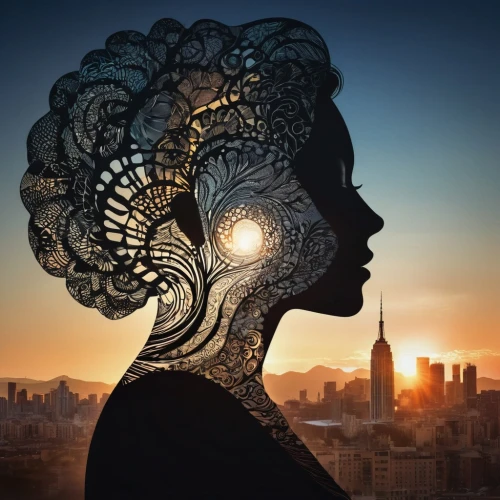 woman silhouette,woman thinking,head woman,silhouette art,the hat of the woman,afrofuturism,envisioneering,art silhouette,woman's hat,envisioning,silhouette,brainwaves,the silhouette,silhouette of man,neuroplasticity,headress,precognition,milliners,mindspring,transhuman,Photography,Artistic Photography,Artistic Photography 15